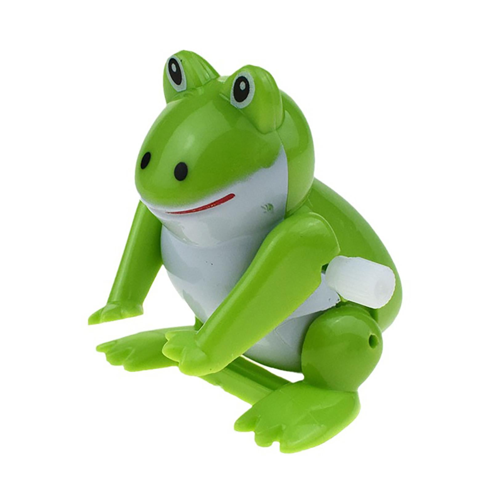 Facaimo Wind up Frog Toy Cute Clockwork Jumping Frog Toys Interesting Somersault Jumping