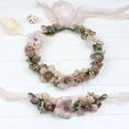 thumbnail image 1 of Diadema de flores bohemias para mujeres y niñas, Corona de rosas, adorno de fiesta, festival, playa, viajes, accesorios para el cabello, 1 of 5