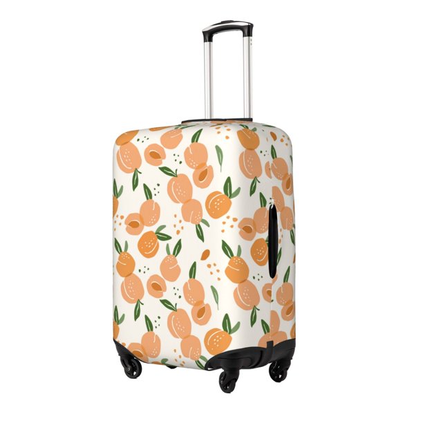 Balery Peaches Funda de equipaje, fundas para maletas, elástica, lavable, protector de maletas, compatible con maletas de 18 a 32 pulgadas-Large