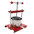 thumbnail image 6 of Stainless Steel 0.8 Gallon Manual Fruit Wine Press Machine For Kitchen DIY 0.8 Gal Fruit Wine Press - 100% Natural Juice Making for Apple/ Carrot/ Orange, 6 of 12