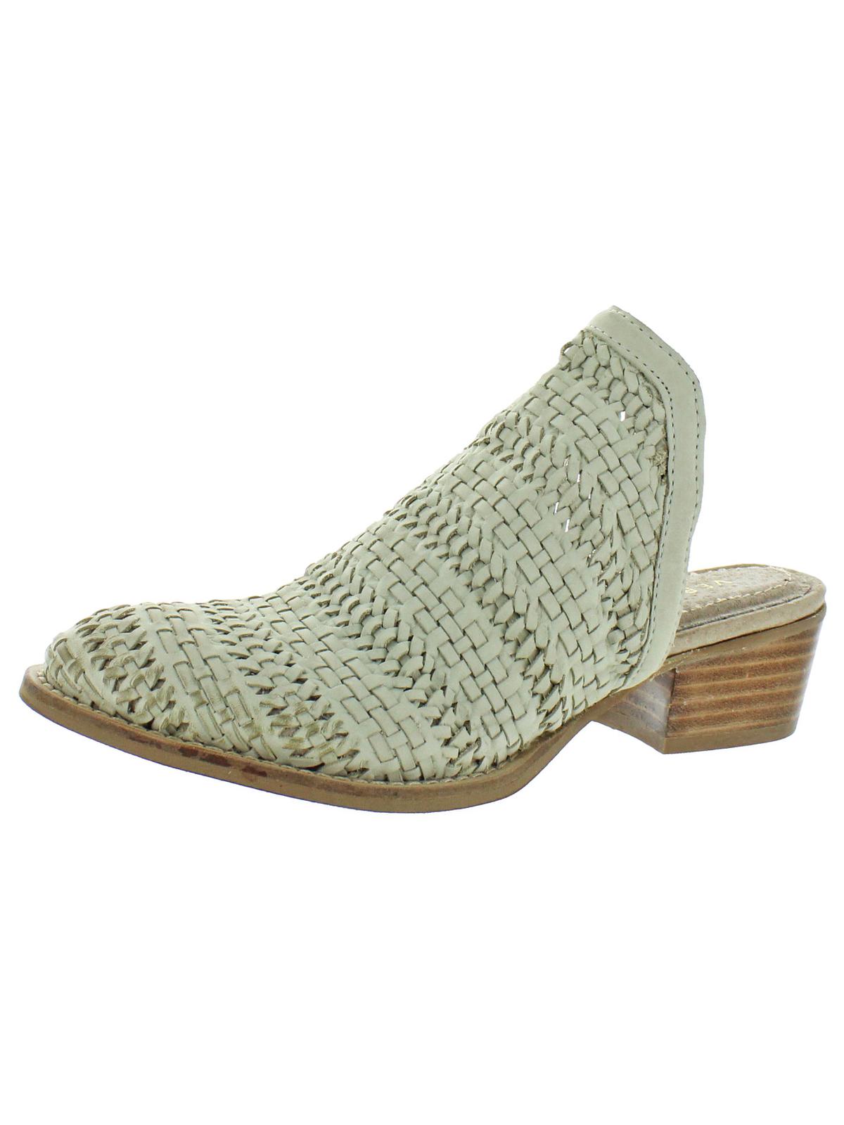 womens block heel mules