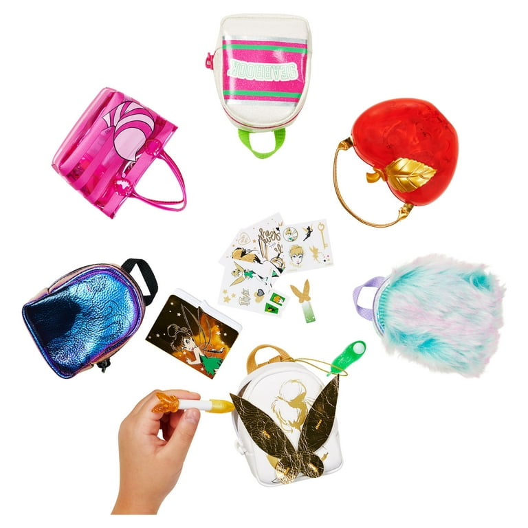 Real Littles Collectible Micro Disney Bags with 6 Surprises Inside!, Colors  and Styles Vary, Ages 6+