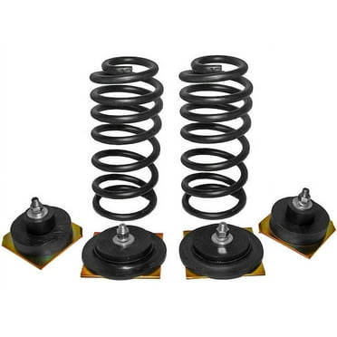 Rear Air Spring to Coil Spring Conversion 6 Piece Kit - Compatible with 1995 - 2002 Lincoln Continental 1996 1997 1998 1999 2000 2001