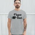 thumbnail image 3 of Tee Hunt Papa Bear T-Shirt for Dad Father's Day Protector of The Family Mens Shirt, 3 of 5