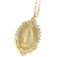 thumbnail image 2 of Collar de la Virgen María, collar religioso cristiano, joyería, collar con colgante para mujer, 2 of 6
