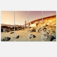 thumbnail image 2 of Golden Gate en Journée Lumineuse - Impression sur Toile Paysage, 2 of 3