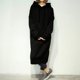 thumbnail image 4 of Las nuevas mujeres sueltan el vestido largo con capucha de la sudadera Los bolsillos sólidos la MABOTO Vestido, 4 of 7