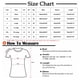 thumbnail image 3 of Fiudx Ofertas Flash Artículos En Oferta Moda Mujer Casual Cuello Redondo Impresión Blusa Manga Corta Camiseta Verano Tops, 3 of 4