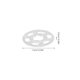 thumbnail image 5 of WEUVEB 100Ud Botones Para Abrigos De Resina Transparente Perfectos Para Scrapbooking Y, 5 of 6