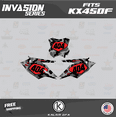 thumbnail image 2 of Kalair GFX Graphics Kit for Kawasaki KX450F (2016-2018) Invasion Series, 2 of 5