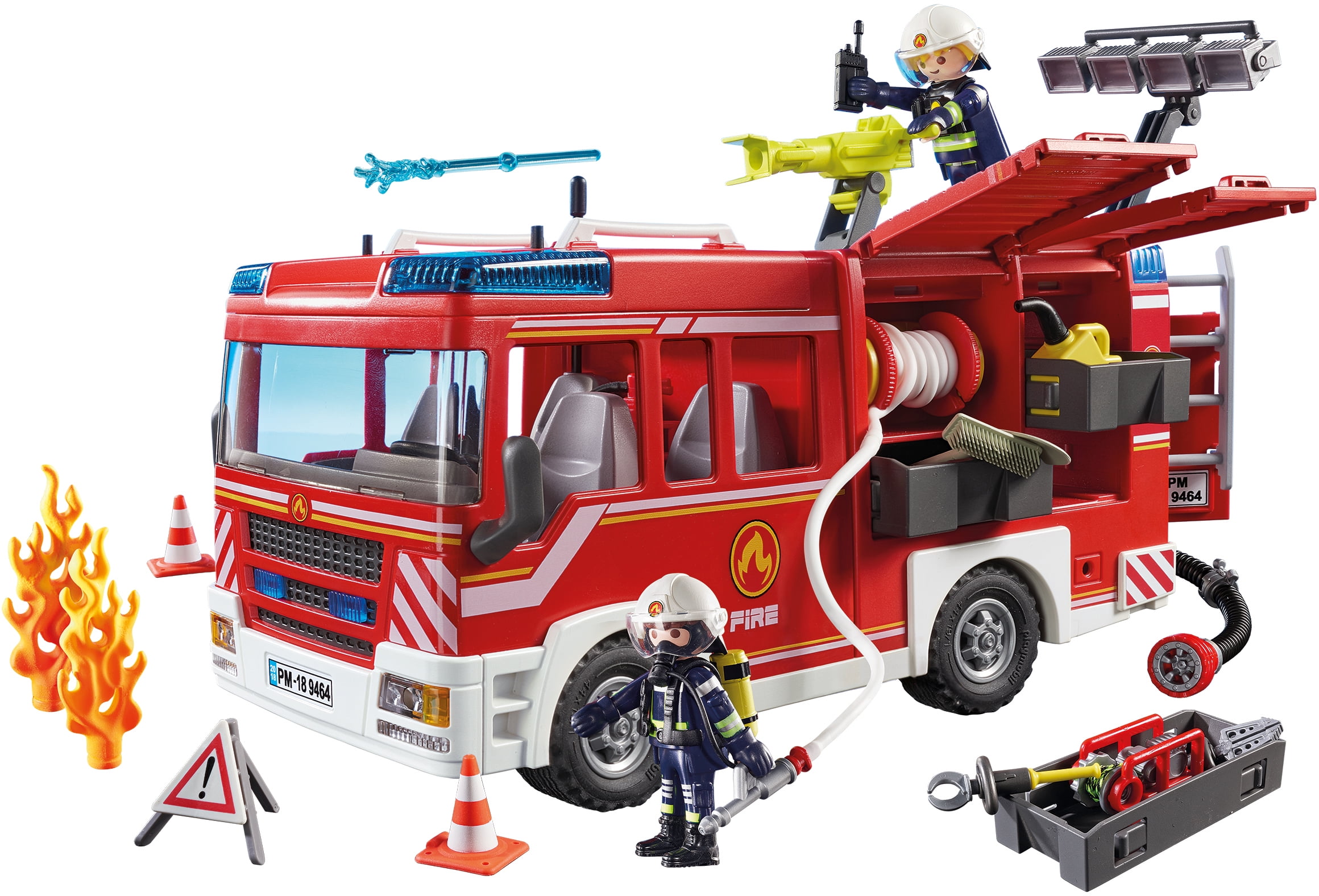 Playmobil E-14 Fire Man Figure 5651 Rescue 