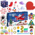 thumbnail image 1 of FAROOT Christmas 25 Days Advent Calendar with 27 Pcs Sensory Fidget Toys, 1 of 8
