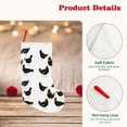 thumbnail image 4 of Lsque 18 Inches Funny Chicken Pattern Christmas Stockings Hanging Ornaments,Knitted Xmas Fireplace Hanging Stocking,Holiday Decoration, 4 of 8