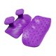 thumbnail image 3 of 2 almohadillas ergonómicas para levantamiento de pesas, sin dedos, para hombres y mujeres Púrpura, 3 of 8