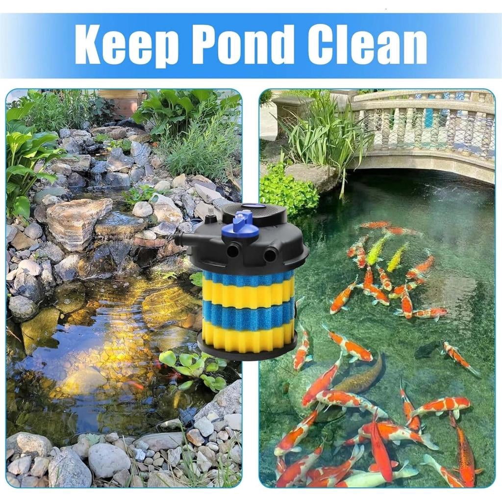 4Pcs Aquariums Filter Media Sponge Foam Sponge Filter Pad for CPF-2500 Replacement Part Enduring