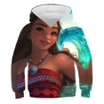 thumbnail image 1 of Ropa de moda de princesa negra para niñas, Sudadera con capucha de algodón, sudaderas con capucha de la serie Disney a la moda para niños, tops de moda bonitos de dibujos animados 13T Gao Jinjia LED, 1 of 2