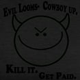 thumbnail image 3 of CafePress - Evil Looms Womens Tri Blend T Shirt - Womens Tri-blend T-Shirt, 3 of 4