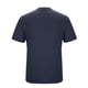 thumbnail image 4 of pstuiky camisetas de hombre, Camiseta deportiva informal elástica de manga corta con cuello redondo para hombre, color liso camisas casuales para hombre xxxl, 4 of 6