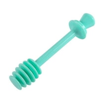 Honey Dipper & Stirrer | ABS Plastic Corkscrew Design | Small Kitchen Utensil for Easy Honey Dispensing | 13.5x3cm Size | 1 Piece