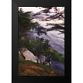 thumbnail image 2 of Hausenflock, Alan 11x14 Black Modern Framed Museum Art Print Titled - Carmel Highlands Sunset IV, 2 of 5