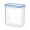 Clear #3, variant on Clear Airtight Food Storage Container with Lids | Plastic Dry Food Canisters for Kitchen Pantry Organization | 1-Piece Set in Multiple Sizes | Dishwasher Safe