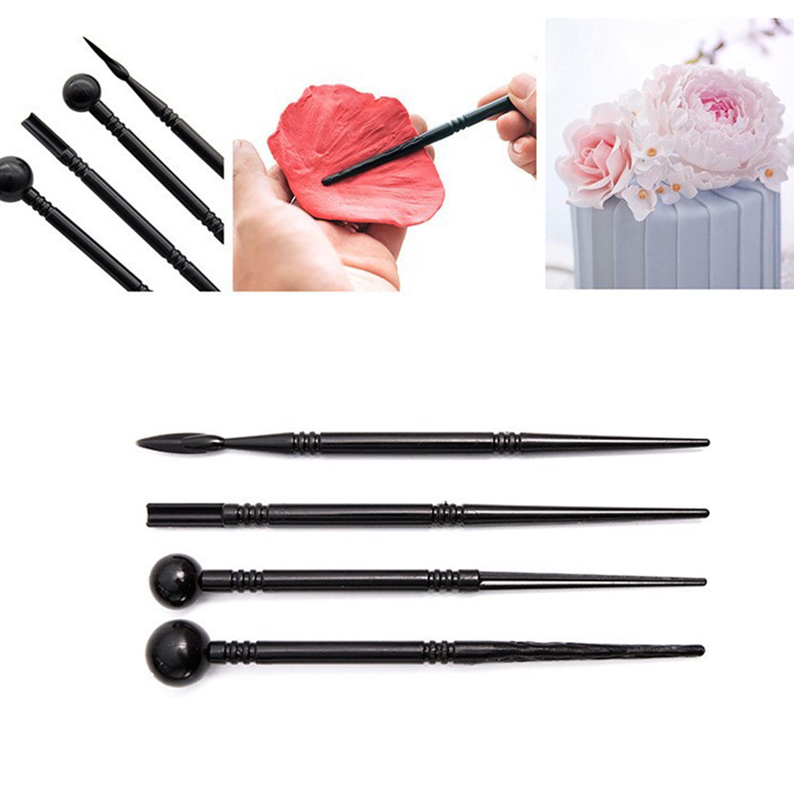 ZPAQI 43pc Polymer Clay Tool Ball Stylus Dotting Tools Modeling Sculpting Carving Tool