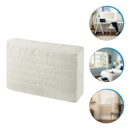STOBOK Inside Wall Unit Air Conditioner Cover Indoor AC Unit Cover Dust Proof 1Set