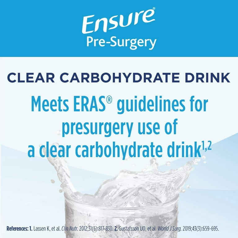  Ensure Pre-Surgery, Clear Carbohydrate Drink