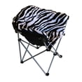 thumbnail image 3 of MAOS Moon Chair by Mid America Home & Garden - Large Zebra (Set of 2), 3 of 11