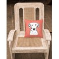 thumbnail image 2 of Carolines Treasures BB1131PW1414 Coussin Décoratif en Tissu à Carreaux Rouges Dalmatian Intérieur & Extérieur, 2 of 4