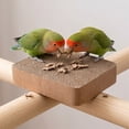 thumbnail image 4 of 1PCS Bird Cardboard Platform Hanging Parrot Cage Perch Bird Paw Grinding Stand Parakeet Chew Toys Parrot Cage Playground for Budgie Conure Cockatiel Finch (Medium), 4 of 6