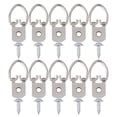 thumbnail image 2 of 200 Pcs Photo Hanging Solutions Photo Back Hanger Photo Hanger Tool Picture Hanging Hook Picture Frame Hanger, 2 of 2