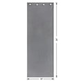 thumbnail image 5 of Mainstays Gray Solid Blackout Grommet Curtain Panel Pair, Set of 2, 30" W x 84" L, 5 of 10