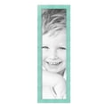 thumbnail image 2 of ArtToFrames 10x35 inch Eggshell Blue Picture Frame, Blue Wood Poster Frame (4599), 2 of 8