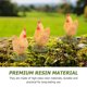 thumbnail image 2 of 3 unids estatuas de pollo de vida útil simuladas gallinas de gallina resina gallina estatuillas, 2 of 5