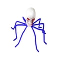 thumbnail image 2 of Halloween Skull Head Spider Decoration 11.81inch Creepy Skeleton Spider Decoration with Crossed Bones ABS Plastic Indoor Outdoor Party Layout Supply for Spooky Scene Decor, 2 of 4