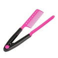 thumbnail image 2 of Happydeer Portable DIY Salon Flat Iron Hair Straightener V Comb Hairdressing Styling Tool, 2 of 4