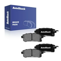 AutoShack Rear Ceramic Brake Pad Set | Replacement for 2017-2024 Nissan Armada | 4-PC