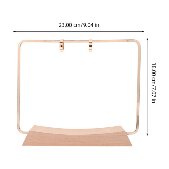 NIAIZEK Desk Calendar Holder with Design for Easy Page Turning, 1 Set