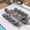 Grey, variant on PURPLE LEAF OUTDOOR 7 Piece Patio Dining Set, Aluminum Outdoor Table and Chairs with 6 Wicker Chairs and Cushions, Outdoor Patio Table Set for Garden and Porch, Gray