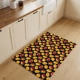 thumbnail image 3 of Entryway Rug 2'x3', Tropical Fruits Kitchen Runner Rugs Non-Slip Carpet Mats, Summer Yellow Red Bedside Rugs Runners Washable Floor Carpet for Bathroom Laundry Room, 3 of 8