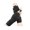 Black-S, variant on Open Finger Compression Gloves YIDEN Hand Support, Nylon Spandex Wrist Coverage for Music Practice and Daily Tasks