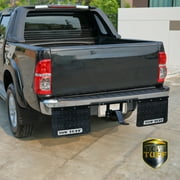 Tow Tuff Hitch Mount Rubber Towguard Mud Flaps - Universal - 18 x 24 Inch