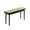 Black_39.37", variant on GZXS 47.24" Dining Bench with Handwoven Rattan Seat, Farmhouse Solid Wood Bench for Entryway,Living Room,Kitchen and Bedroom (Black)
