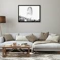 thumbnail image 6 of Americanflat 21x28 Poster Frame with Polished Plexiglass Streamline Collection Thin Border Wall - Black, 6 of 8