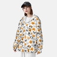 thumbnail image 3 of Balery Dog Faces Sudadera ligera de manga larga con capucha y protección solar UPF 50+ para hombre y mujer, ideal para pesca y running-Medium, 3 of 7