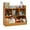 Natural, variant on Toy Storage Organizer with Bookshelf, 5-Cubby Children's Toy Shelf, Toy Storage Cabinet, Suitable for Children's Room, Playroom, Hallway, Kindergarten, School