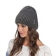 thumbnail image 4 of Gorros de invierno para mujer, gorros de invierno para mujer y hombre con forro polar cálido para clima frío, gorro de moda para mujer con calavera, 4 of 5