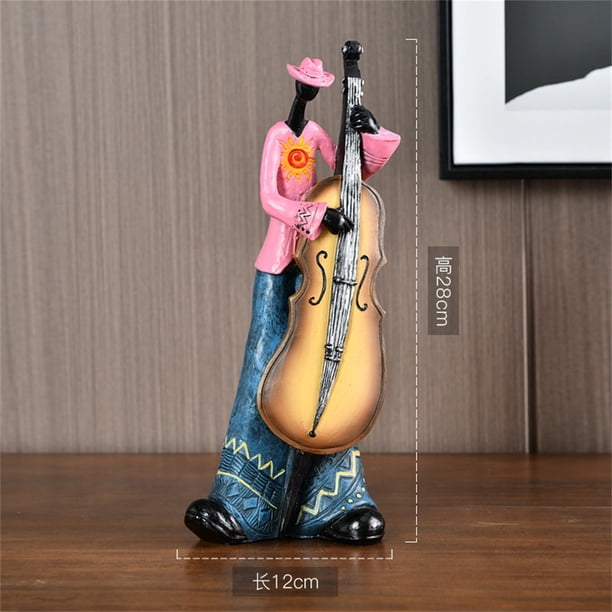 Ornamento Musical Instrument, Guitar Shelf, Decoración para Salón, Estantería de Metal, Acero Inoxidable, Estilo Minimalista, para Dormitorio, ideal para Coches de Juegos