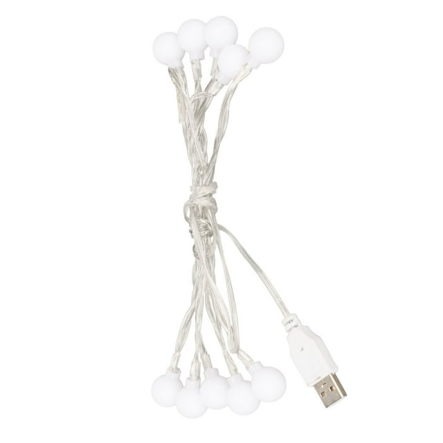 Luces de cadena de bolas NikouMX impermeables Diseño exquisito